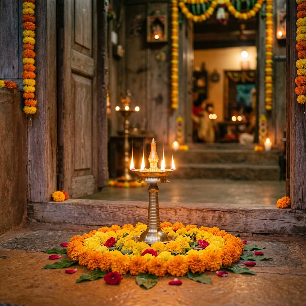 Welcoming Entrance Diya